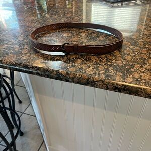 Target Brown Perforated Belt